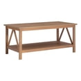 thumbnail image 1 of Linon Titian Table Basse en Bois, Fini Bois Flotté, 1 of 9