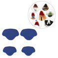 thumbnail image 4 of Semelles de Talon pour Réparation de Talon Inserts de Coussin de Talon Sport Hommes & Femmes Talons Hauts Bleu, 4 of 8