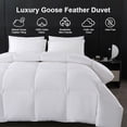 thumbnail image 2 of Mainstays Goose Feather Duvet Bed Duvet Full/Queen 86 in x 86 in, 2 of 8