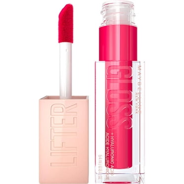 Maybelline New York Lifter Gloss, Hydrating Lip Gloss with Hyaluronic Acid, bubblegum ,5.4 ml