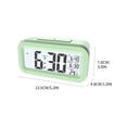 thumbnail image 2 of Dvkptbk Alarm Clock Temperature Version Smart Clock, Silent Clock, Electronic Clock, Light Sensing Alarm Clock, Snoozy Student Smart Lcd Alarm Clock Home & Garden, 2 of 2