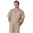thumbnail image 4 of Adar Universal Scrubs For Men - Zippered Short Sleeved Scrub Jacket, 4 of 7