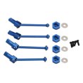 thumbnail image 2 of Front And Rear Drive Shaft, Powerful Front Rear Drive Shaft CVD Aluminum Alloy Efficient Drivetrain  For 1/18 RC Car Blue, 2 of 8