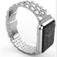 thumbnail image 4 of DAMAIE Compatible avec Apple Watch Bracelet, Bracelet de Remplacement en Métal en Acier Inoxydable Robuste, Convient pour Apple Watch3 (Ls 38mm Argent), 4 of 4