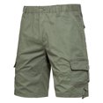 thumbnail image 1 of Styesk Mens Shorts Men's Stretch Cargo Shorts Casual Button Classic Summer Short With Multi Pockets, 1 of 7