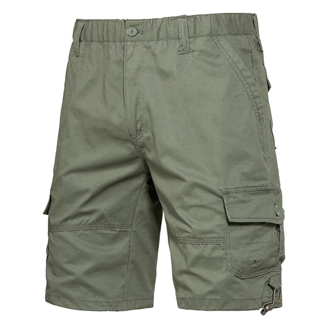 Styesk Mens Shorts Men's Stretch Cargo Shorts Casual Button Classic Summer Short With Multi Pockets