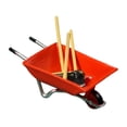 thumbnail image 1 of Siruishop 1/64 Garden Cart Model Photo Props Ornament Realistic for Miniature Projects with brush model, 1 of 8