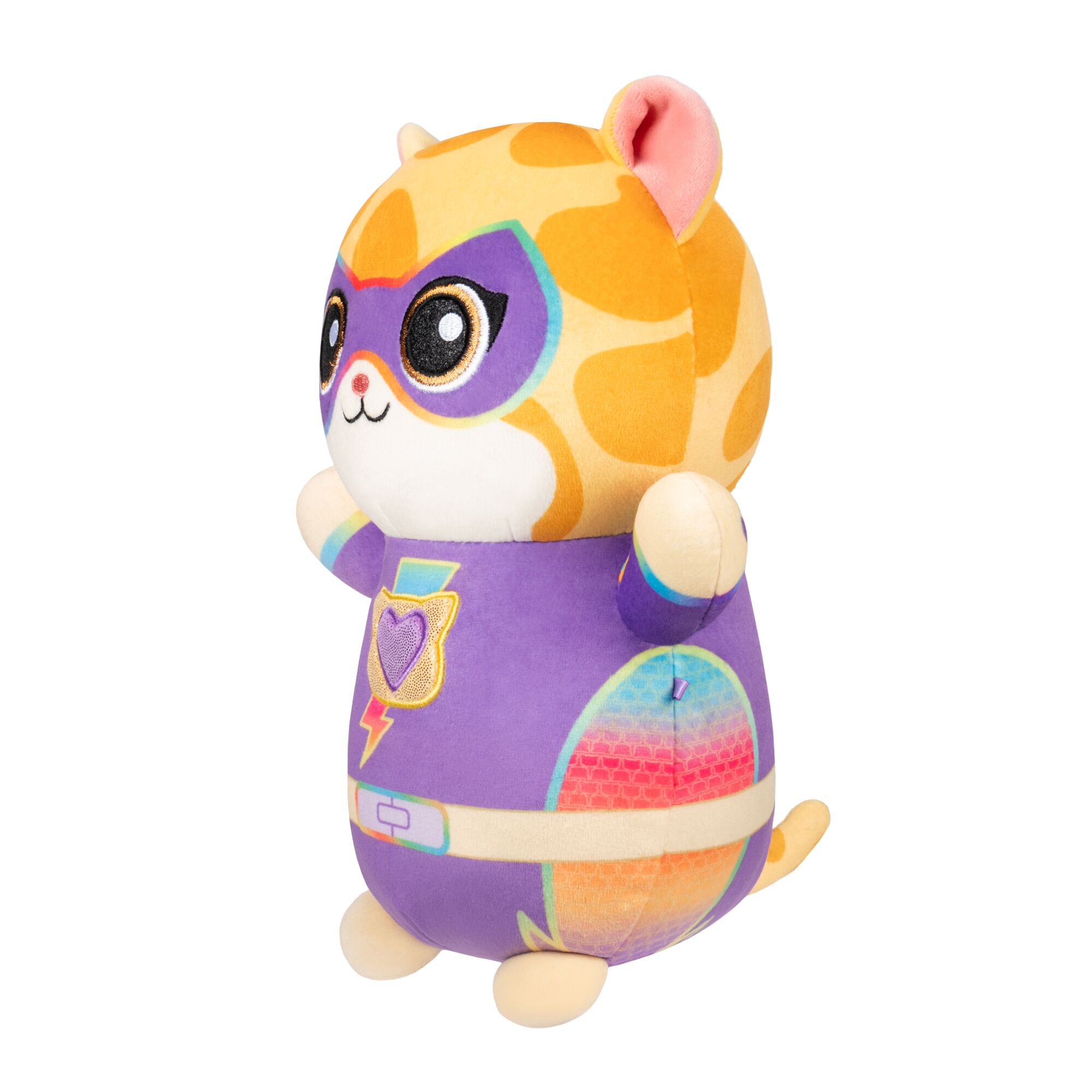HugMees Squishmallows Sparks SuperKitties 10 pouces