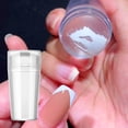 thumbnail image 3 of 1 Set Clou Art Stamper Haute Durabilité Surface Lisse Taille Compacte Bonne Élasticité Détachable Large Application Réutilisable Nai Clair, 3 of 10