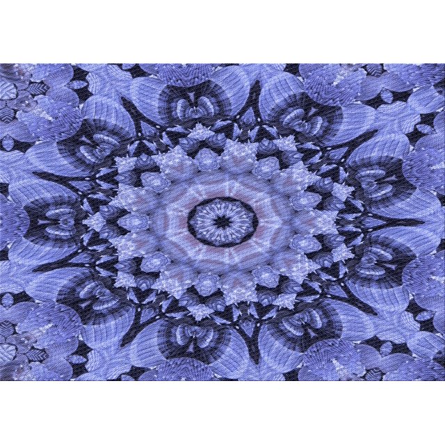 Ahgly Company Tapis d'Intérieur Lavables en Machine, Rectangle de Transition Bleu Ciel, 8' x 12''