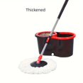 thumbnail image 2 of 1 Set, Household Spin Mop And Bucket Set/ Only 2 Replacement Mop Heads,, 2 of 5