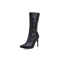 thumbnail image 2 of LSLJS Women Retro Flat Bottom Shoes Casual Plus Size Slip On Double Zipper Shoes, 2 of 9