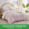 thumbnail image 2 of Gogreen Queen Duvet Cover Set, Soft & Breathable Microfiber 3 Pieces Queen Bedding Sets, Pattern Queen Comfy Duvet Cover Set, with Zipper Closure (Queen), 2 of 8
