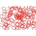 thumbnail image 2 of Rainbow Loom Rubber Bands with 24 C-Clips, Red, 600 Count, 2 of 5