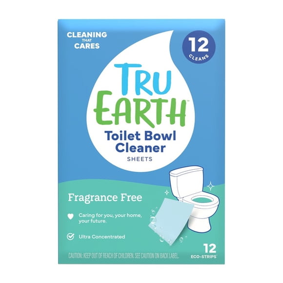 Tru Earth Toilet Bowl Cleaner Sheets 12 Sheets