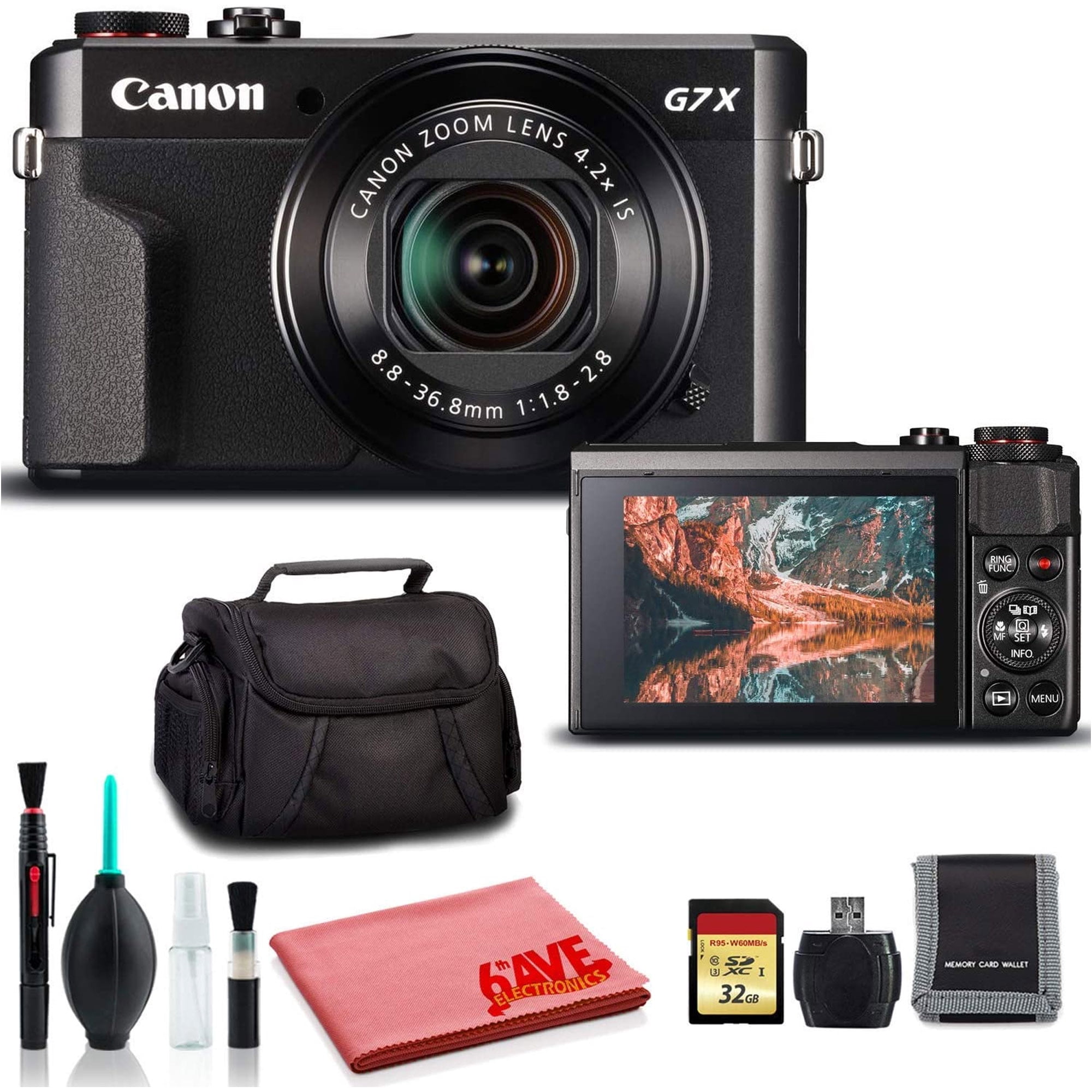 Canon PowerShot G7 X Mark II Digital Camera (International Model
