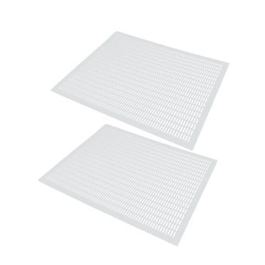 Almencla 2 Pieces Queen Excluder Beekeeping Tool for Separating Queen Bees from Honey White