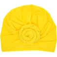 thumbnail image 4 of QUETO Nouveau-né bébé enfant en bas âge coton chapeau bébé bandana enfants tricoté chapeau couverture (lot de 8), 4 of 5