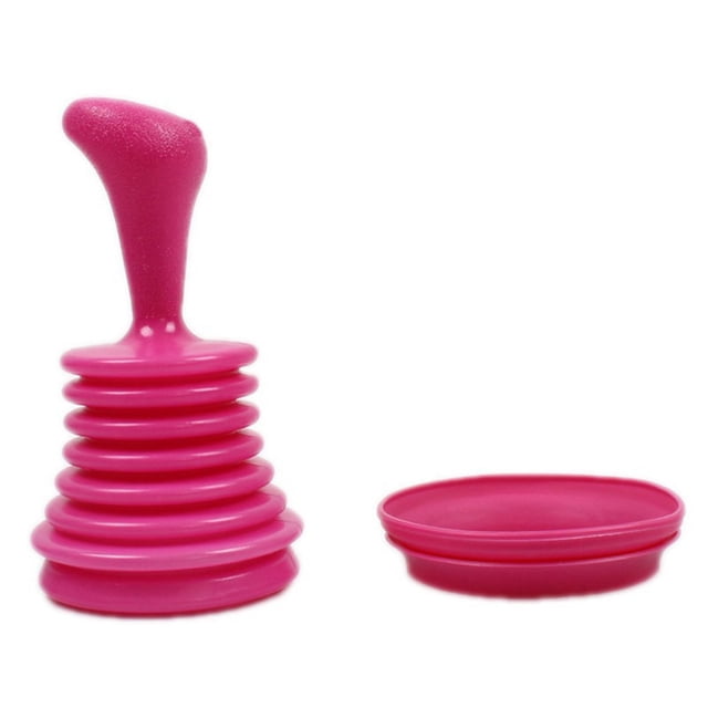 Household Kitchen Sink Pipe Clearer Drain Plunger Squeeze Drain Cleaner