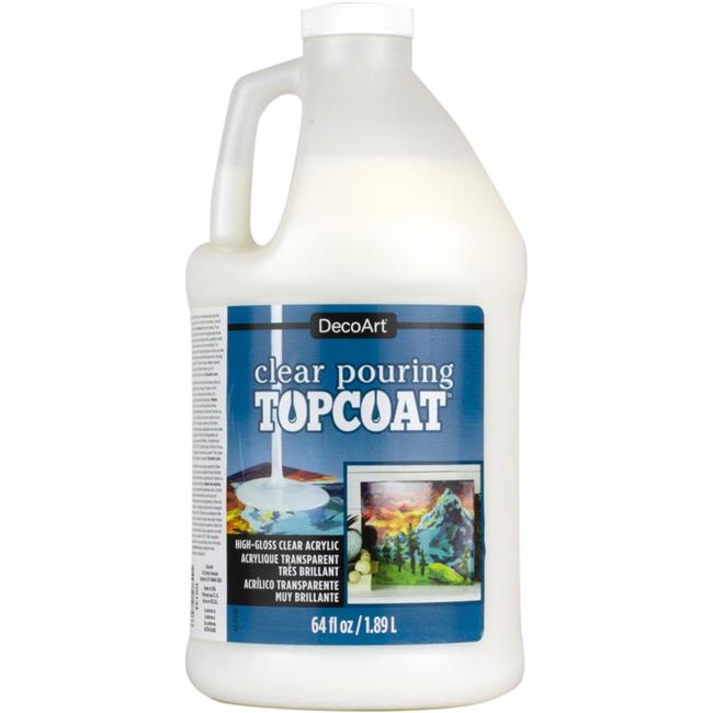DecoArt DS134-67 64 oz Clear Pouring Topcoat