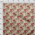 thumbnail image 3 of oneOone Rayon Light Green Fabric Florals Sewing Craft Projects Fabric Prints By Yard 56 Inch Wide, 3 of 4