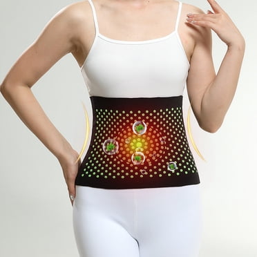 tumgatte Ceinture Auto-Chauffante en Armoise Ceinture de Soutien Auto-Chauffante Respirante Soulagement des Douleurs Lombaires et Lombaires Cyber&Monday Deals
