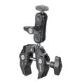thumbnail image 2 of Aofa R094 Super Clamp Multifunctional Adjustable 360 Degrees Rotation Non-slip Stable 1/4 3/8 Screw Hole with Double Ball Head Mount Camera Monitor LED Light Mic Camera Super Clamp for Outdoor Sports, 2 of 8