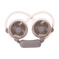 thumbnail image 4 of Ventilateur de Cou Portable à Porter Ventilateurs Portables 2 Vitesses Réglage USB Rechargeable Blanc, 4 of 7