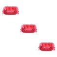 thumbnail image 3 of Baohd Dog Kennel Raised Rim To Provide Cozy And Nest-Like Feel Pet Beds Soft rose red S 3Set, 3 of 6