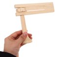 thumbnail image 4 of Wooden Ratchet Noise Maker Traditional Mexican Rattle Ratchet Instrument Toy For Sporting Events Party Favor And Celebrations Birthday Present Football Games, 4 of 8