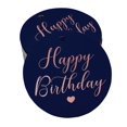 thumbnail image 1 of Inkdotpot Rose Gold Foil Paper Hang Tags Happy Birthday Favor Tags 50 Pieces, 1 of 6