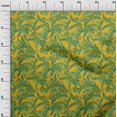 thumbnail image 3 of oneOone Rayon Dark Magenta Fabric Tropical Craft Projects Decor Fabric Printed By The Yard 56 Inch Wide, 3 of 5