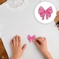 thumbnail image 3 of weibbin Bow Patches - Embroidery Bow Iron on Patch for Clothes Iron on Bows Cute Bow Patch Sticker Embroidered Applique for Sewing Jeans Shirt Hat Jacket Clothing Backpack, 3 of 6