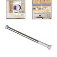 thumbnail image 3 of Shower Curtain Tension Rod Rail Bathroom Door Window Closet Rods 50-80cm, 3 of 8
