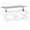 White, variant on HOMCOM Lift Top Coffee Table with Hidden Storage and Open Shelves