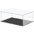 thumbnail image 1 of Acrylic Display Case, Dustproof Assemble Box, Clear Display Stand with Base for Action Figure Display, Collectibles, 1 of 6