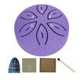 thumbnail image 2 of TISHITA Mini Tambour à Langue en Acier 3 Pouces 6 Notes pour Enfants Adultes Éducation Camping, 2 of 8
