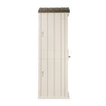 thumbnail image 3 of Toomax Lockable Outdoor Plastic Vertical Storage Shed Cabinet, 76 Cu. Ft., 3 of 12