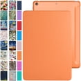thumbnail image 1 of DuraSafe Cases iPad PRO 12.9 Inch 4th 5th 6th [ Pro 12.9 4 5 6 ] MY3K2LL/A MY3J2LL/A MY2H2LL/A MY2J2LL/A TriFold PC Lightweight Smart PU Leather Protective Hard Back Cover - Orange, 1 of 8