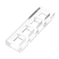 thumbnail image 1 of Miulika Switch Tester Base Acrylic Plate for Cherry Switch Display Board Spare Parts 1x4 board, 1 of 9