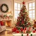 thumbnail image 4 of Birdeem Christmas Tree Decorations,Christmas Decorations for the Home,12Pc Velvet Christmas Tree Bow Decoration Wreath Bow Decoration,Christmas Decorations for Tree,Christmas Tree Bows, 4 of 5