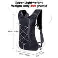 thumbnail image 4 of Sac à Dos Ultraléger Respirant pour Vélo Sport Extérieur Cyclisme Camping Randonnée Course Sac d'Hydratation, 4 of 8