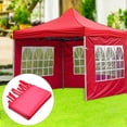 thumbnail image 2 of pitrice 1x Gazebos Tent 3x2M Camping Outdoor Canopy Mesh Side Wall Party Red, 2 of 9