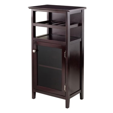Winsome Alta Wine Cabinet in Espresso Finish - 92119