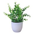 thumbnail image 1 of serony Artificial Potted Plant Leaf Simulation Leaves Home Office Desktop Greenery Decoration, Plant Type 19, 1 of 7