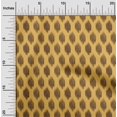 thumbnail image 1 of oneOone Silk Tabby Pale Orange Fabric Geometric Line Ikat Sewing Craft Projects Fabric Prints By Yard 42 Inch Wide, 1 of 4