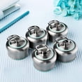 thumbnail image 3 of Stainless Steel Vacuum Insulated Mini Water Bottle 200ML Compact Portable Design for Cold Hot Beverages Leak Proof Kitchen Dining Bar Use, 3 of 8