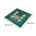 thumbnail image 1 of Meitianfacai Mahjong Mat Reduction Mahjongg Table Mat Mahjong Accessories Tablecloth Game Poker Domino Game Game Mat For Card Board And Tile Games 80x80cm, 1 of 5