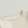 thumbnail image 3 of Baby Boys 2PCS Pants Sets Long Sleeve Round Neck Sweatshirt Tops Solid Color Pants Sets, 3 of 6