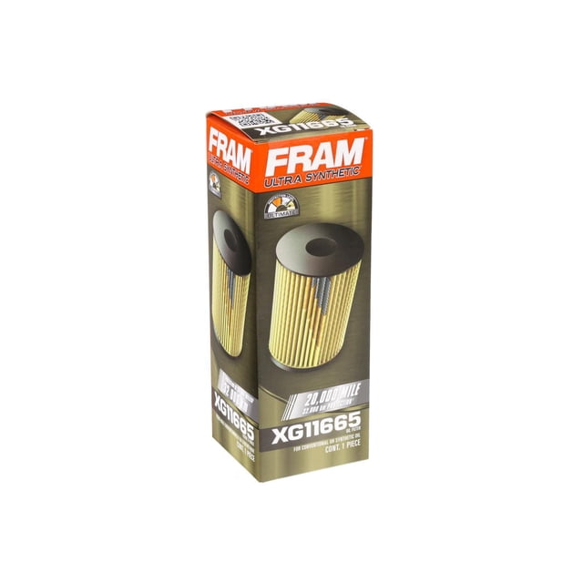 FRAM XG Oil Filter XG11665, 32,000 KM Change Interval